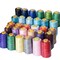 Gold Polyester Sewing Thread 6000 Yards Durable for Machine, Serger, Quilting & Crafts